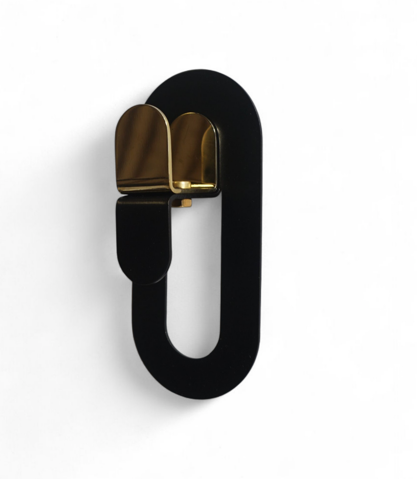 Coda Single Hook Brass