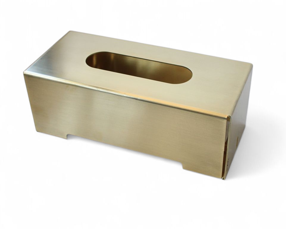 Brass Tissue/ Paper Towel Dispenser