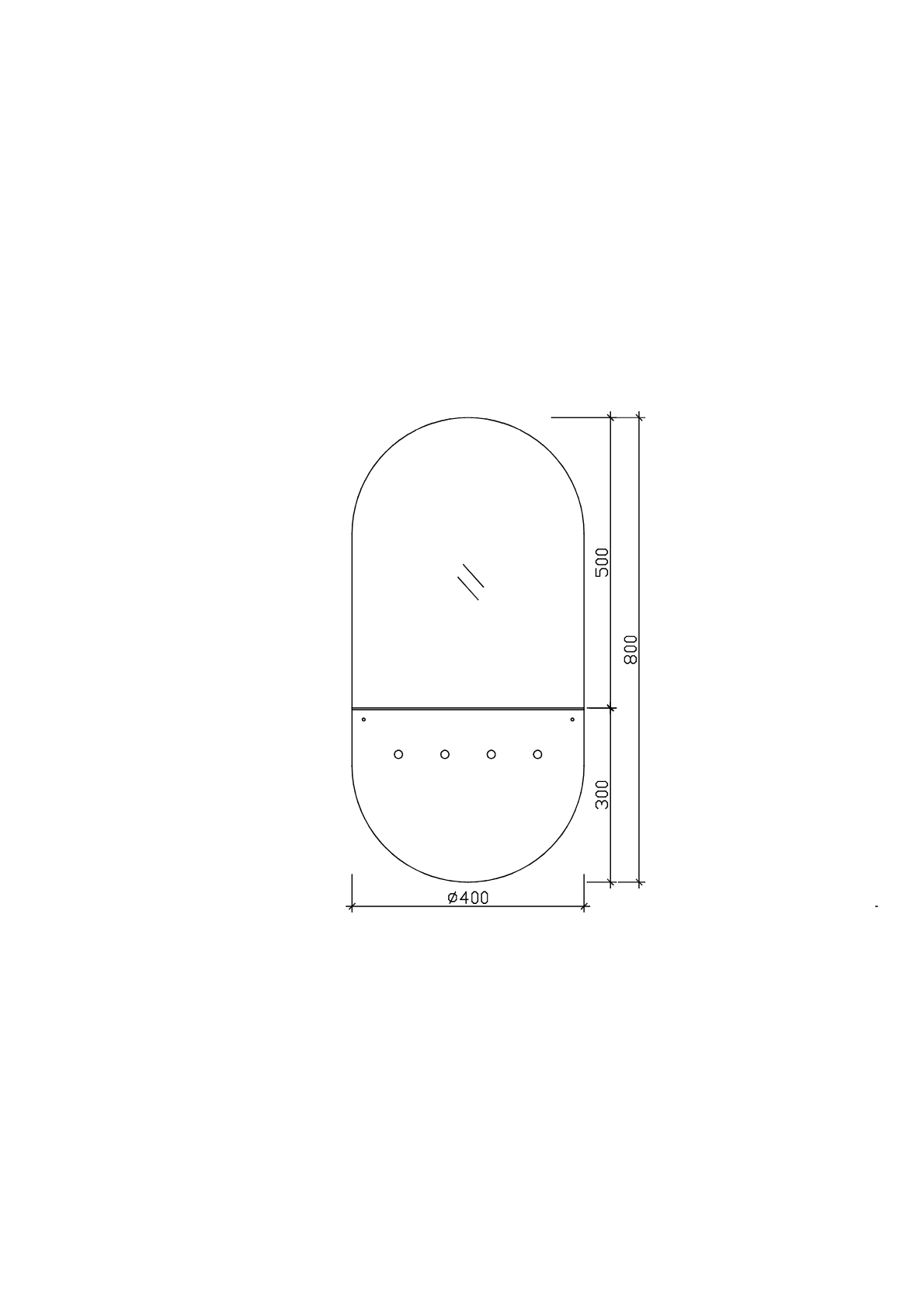 Dahlia Shelf & S Mirror