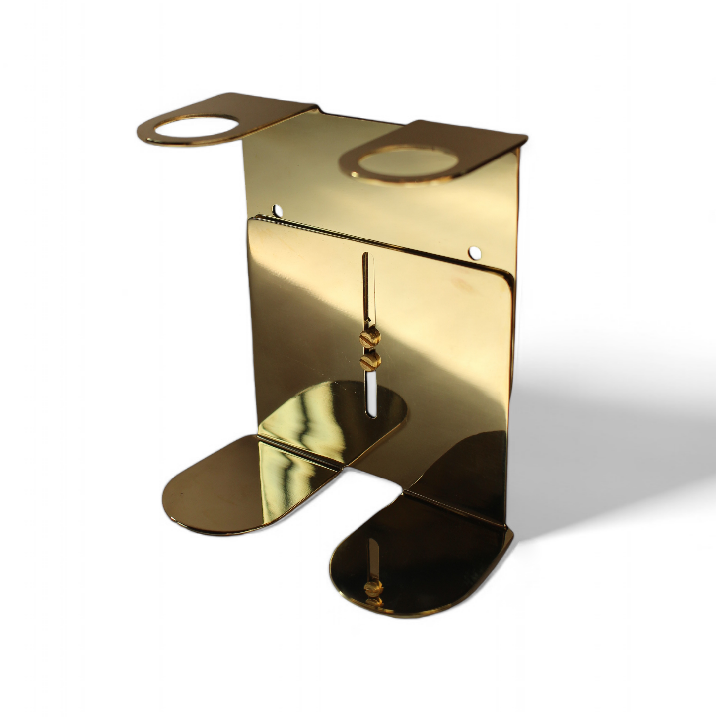 Double Brass Adjustable with Amber bottles