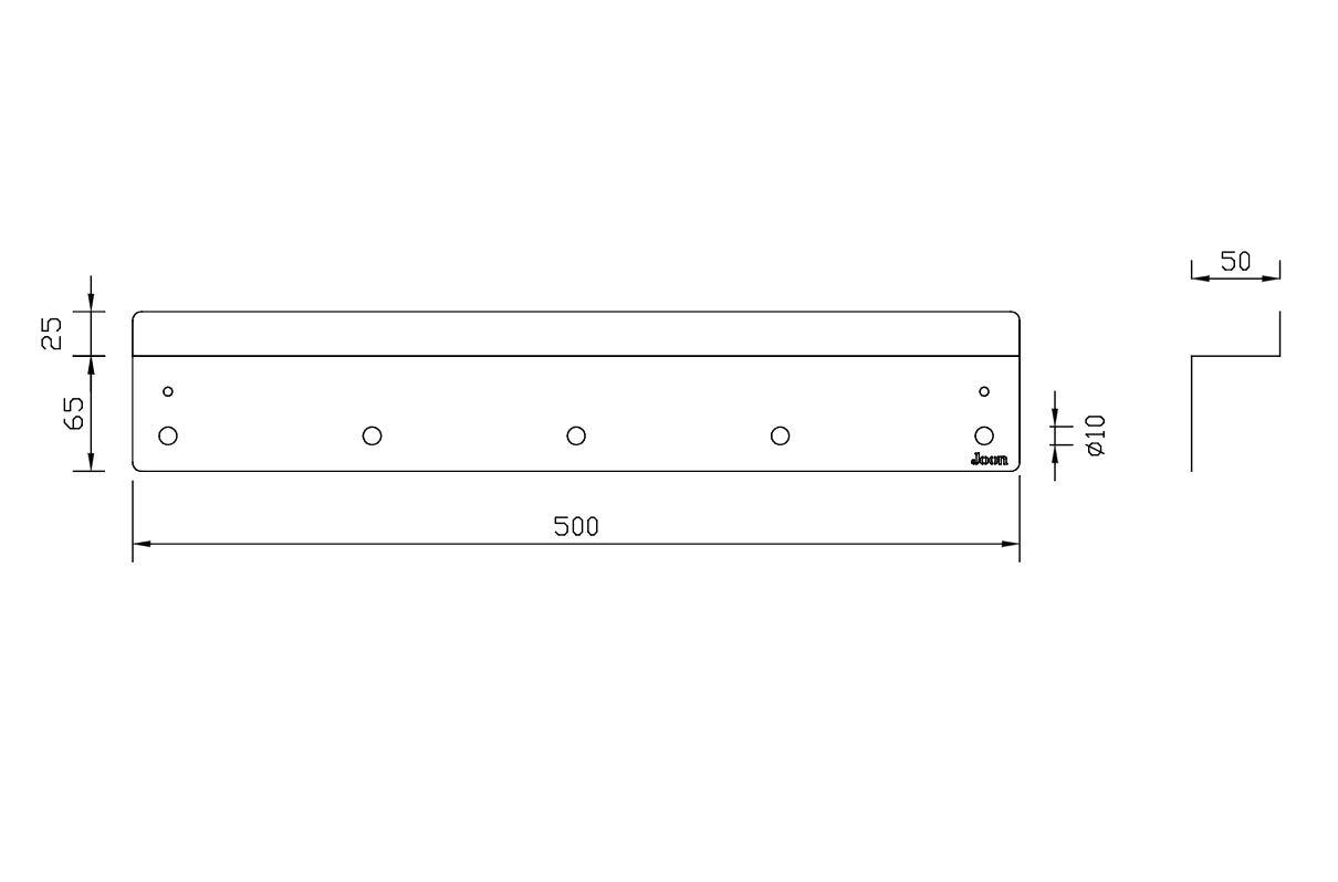 Aurelie Pic Shelf 50cm