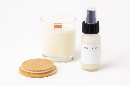 Soy Candle & Linen Spray Gift Box