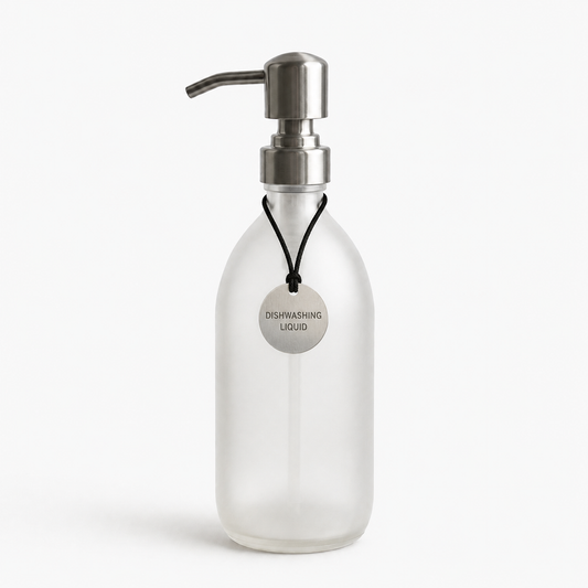 Silver Bottle Tag