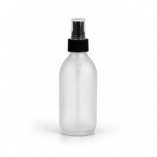 Frosted Bottle & Atomiser Lid 200ml