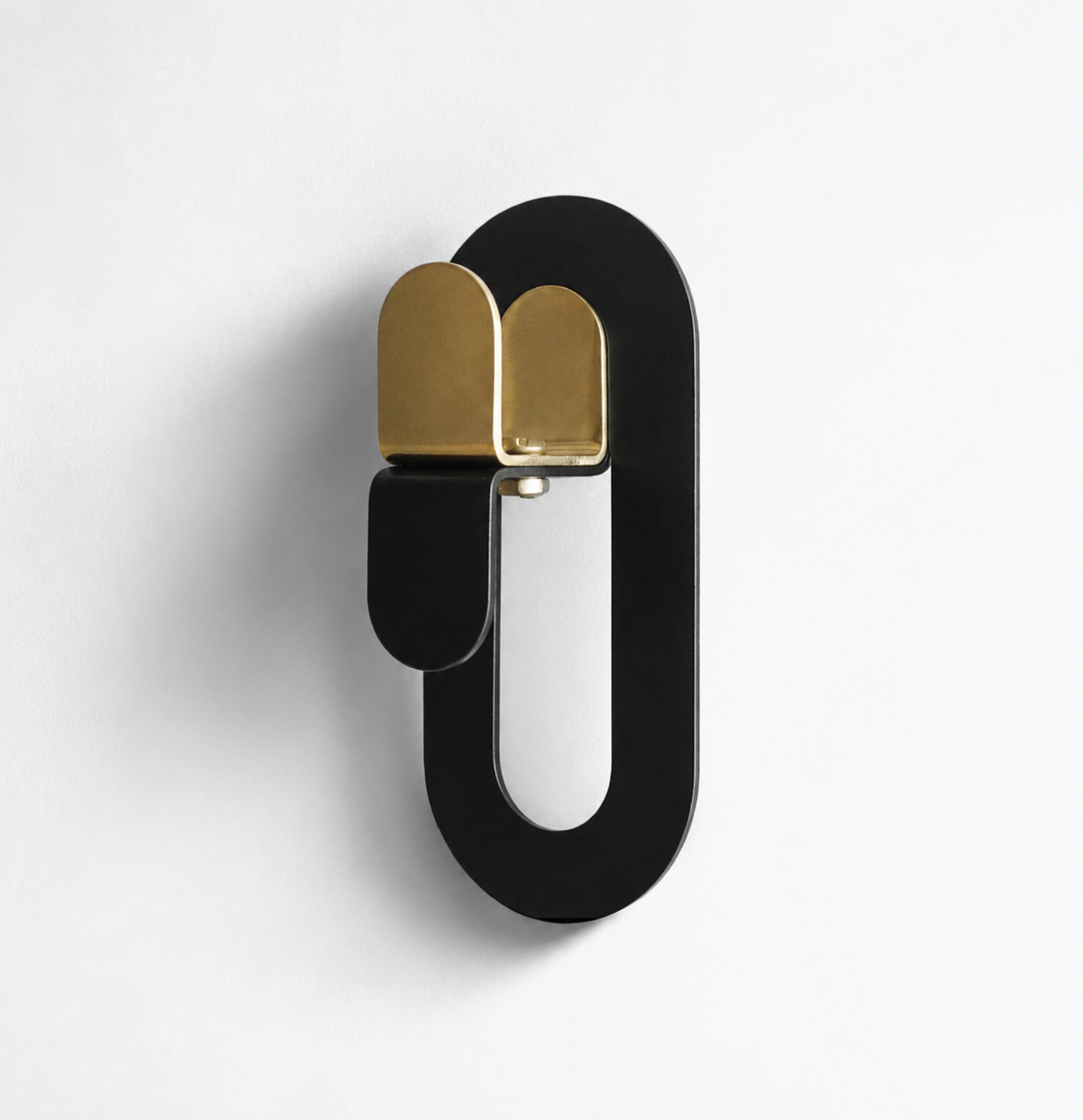 Coda Single Hook Brass