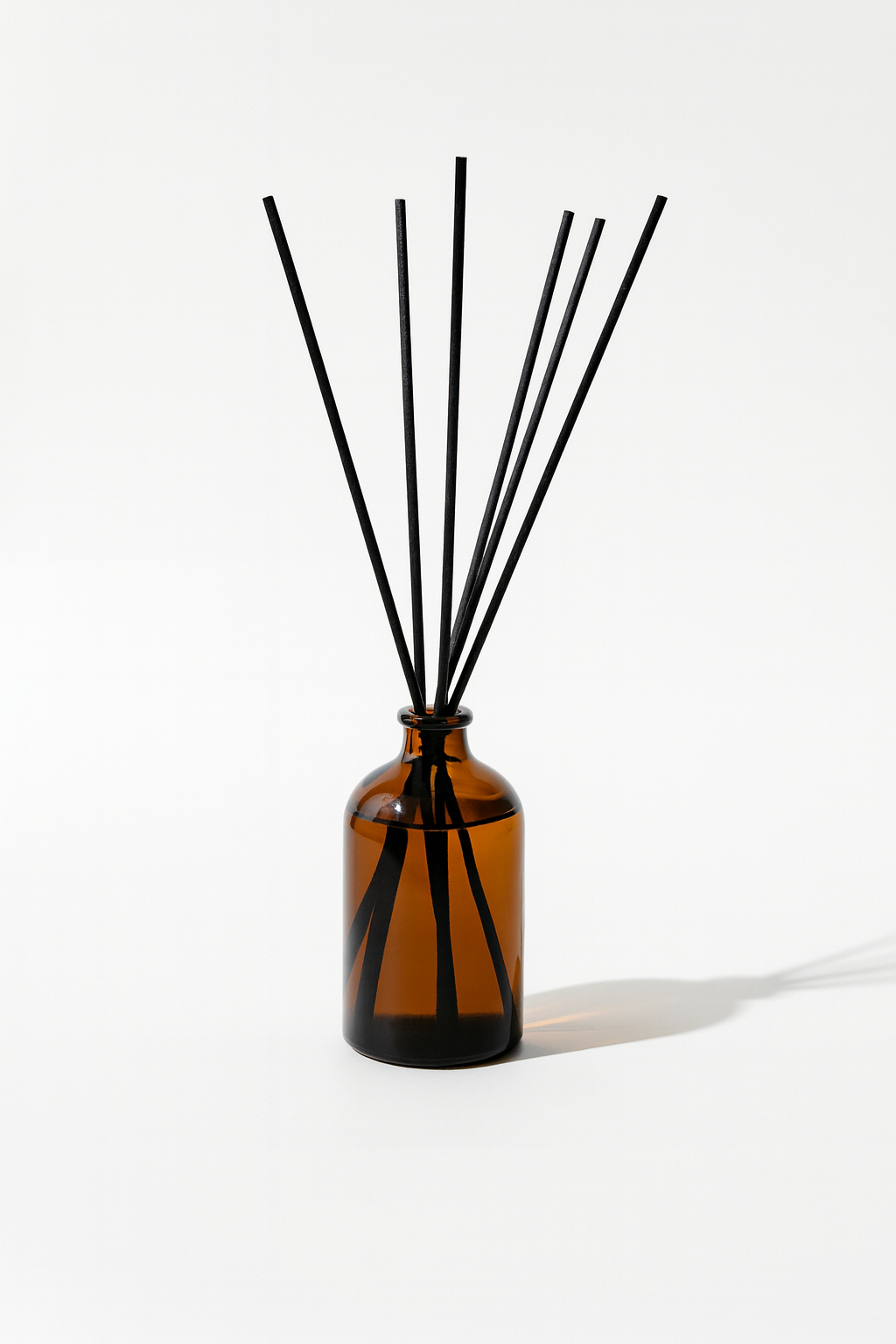 100ml Glass Amber Reed Diffuser with Box