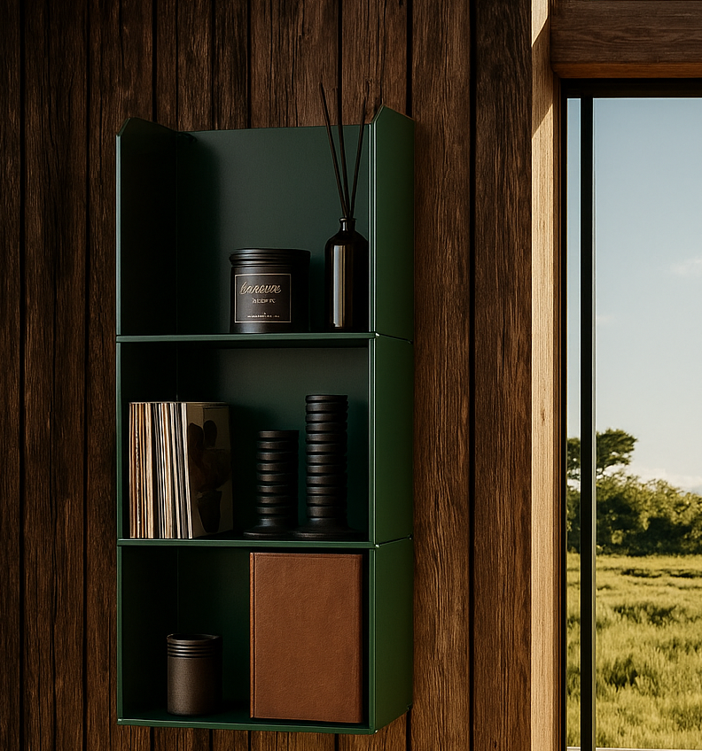 Dakota Modular Cabinet Black (3 parts)