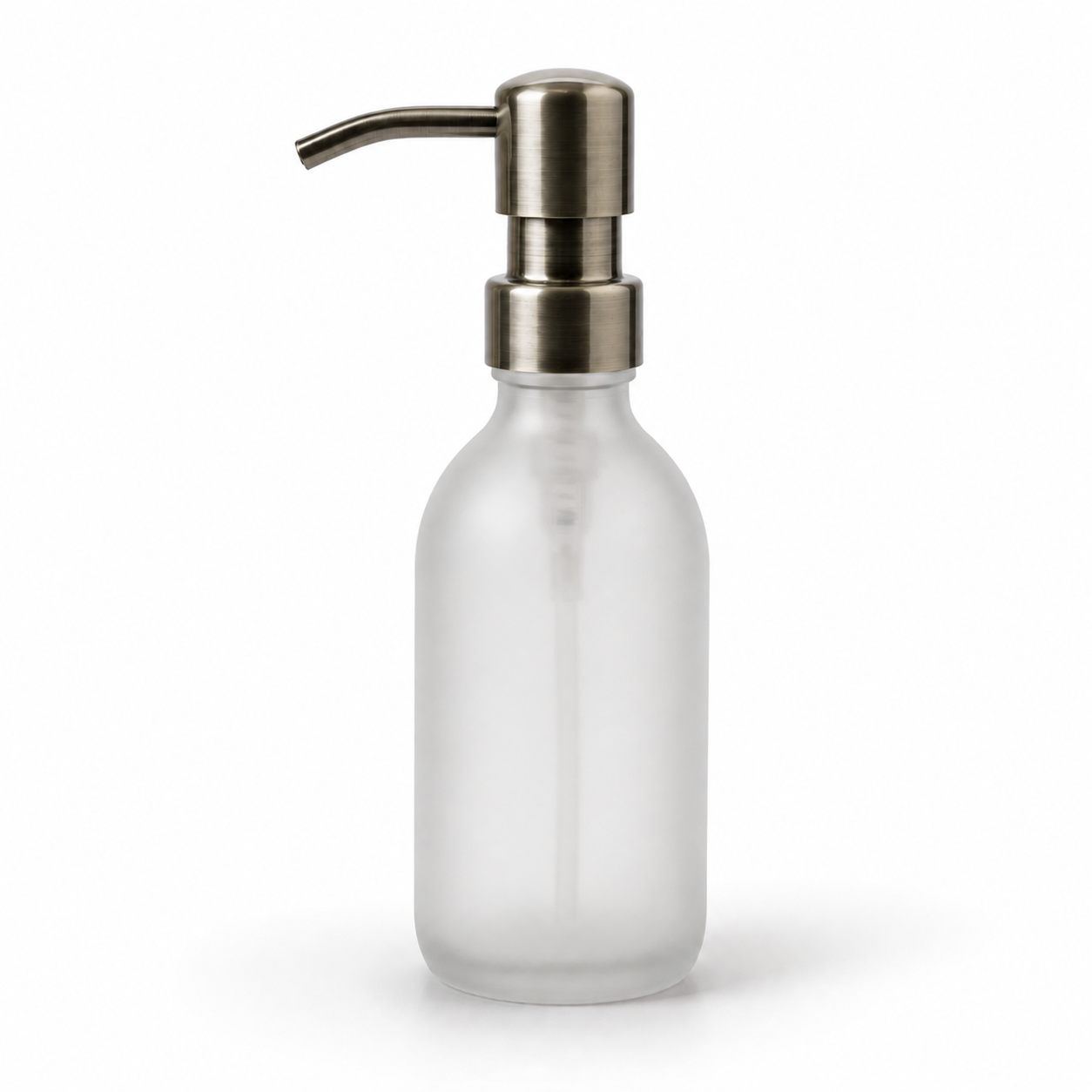 Frosted Bottle & Silver Lid 200ml