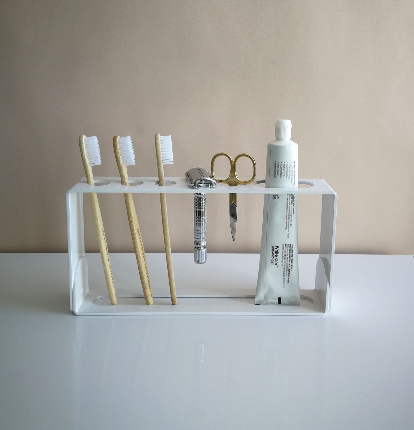 Long Toothbrush Stand