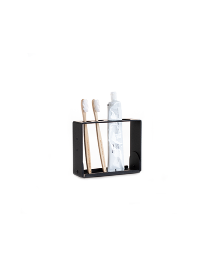 Compact toothbrush stand (wall mounted)